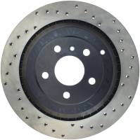 StopTech - StopTech Sport Cross Drilled Brake Rotor; Rear Left - Image 1