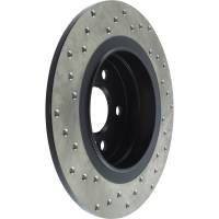 StopTech - StopTech Sport Cryo Cross Drilled Brake Rotor; Rear Left - Image 5