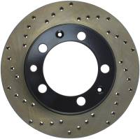 StopTech - StopTech Sport Cross Drilled Brake Rotor; Rear Right - Image 1