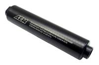 AEM - AEM Universal High Flow -10 AN Inline Black Fuel Filter - Image 1