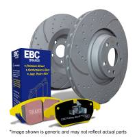 EBC Brakes S5 Kits Yellowstuff And GD Rotors Rear PN Components [DP41198R/GD550] - S5KR1062