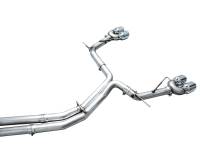 AWE Tuning - AWE Tuning AWE Tuning 19-23 Audi C8 S6/S7 2.9T V6 AWD Track Edition Exhaust - Chrome Silver Tips - 3020-42101 - Image 3