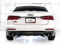 AWE Tuning - AWE Tuning AWE Tuning 19-23 Audi C8 S6/S7 2.9T V6 AWD Track Edition Exhaust - Chrome Silver Tips - 3020-42101 - Image 13