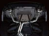 AWE Tuning - AWE Tuning AWE Tuning 19-23 Audi C8 S6/S7 2.9T V6 AWD Track Edition Exhaust - Diamond Black Tips - 3020-43109 - Image 8