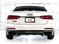 AWE Tuning - AWE Tuning AWE Tuning 19-23 Audi C8 S6/S7 2.9T V6 AWD Track Edition Exhaust - Diamond Black Tips - 3020-43109 - Image 13