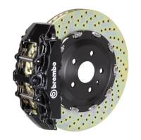 Brembo 00-02 Expedition 2WD Front GT BBK 8 Piston Cast 380x34 2pc Rotor Drilled-Black - 1G1.9014A1