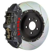 Brembo 00-02 RS4 Front GTS BBK 6 Piston Cast 380x34 2pc Rotor Slotted Type-1-Black HA - 1N2.9025AS