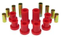 Prothane 07-14 Chevy Silverado 2/4wd Upper/Lower Front Control Arm Bushings - Red - 7-243
