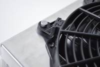 CSF - CSF Dual Fluid Bar & Plate HD Oil Cooler w/9in SPAL Fan (1/3 & 2/3 Partition) - 13.8in L x 10in H - 8026 - Image 2