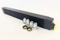 CSF 82-94 BMW 3 Series (E30) High Performance Oil Cooler w/-10AN Male & OEM Fittings - 8092