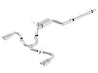 Borla 14-19 Seat Leon Cupra 2.0L AT/MT FWD 4DR Stainless Steel S-Type Catback Exhaust Brushed Tip - 140741SB