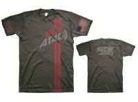 Borla Mens ATAK T-Shirt Charcoal - Small - 21562