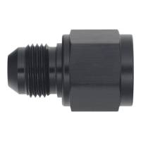 DeatschWerks 10AN Female Flare to 8AN Male Flare Reducer - Anodized Matte Black - 6-02-0218-B