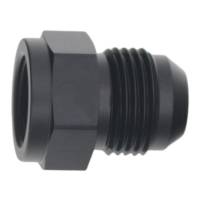 DeatschWerks 8AN Female Flare to 10AN Male Flare Expander - Anodized Matte Black - 6-02-0223-B