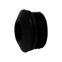 DeatschWerks 10AN ORB Male Plug Low Profile Internal Allen/Hex (Incl O-Ring) - Anodized Matte Black - 6-02-0719-B