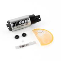 DeatschWerks 340lph DW300C Compact Fuel Pump w/ 07-13 Holden Commodore Set Up Kit (w/o Mount Clips) - 9-307-1018