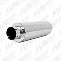 MBRP Universal Quiet Tone Muffler 5in Inlet /Outlet 8in Dia Body 31in Overall - M2220A