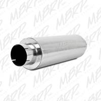 MBRP - MBRP Universal Quiet Tone Muffler 5in Inlet /Outlet 8in Dia Body 31in Overall - M2220A - Image 2