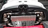 MBRP - MBRP 14-19 Porsche GT3/GT3RS 3in Center Muffler Bypass 4in Tips - Black Coated - S7607BLK - Image 8