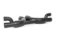 MBRP - MBRP 14-19 Porsche GT3/GT3RS 3in Center Muffler Bypass 4in Tips - Black Coated - S7607BLK - Image 9