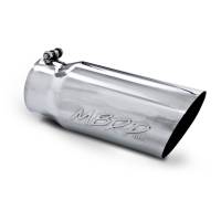 MBRP - MBRP Universal Tip 5 O.D. Angled Single Walled 4 inlet 12 length - T5052 - Image 1