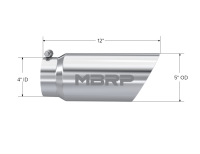 MBRP - MBRP Universal Tip 5 O.D. Dual Wall Angled 4 inlet 12 length - T5053 - Image 4