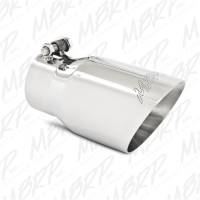 MBRP Universal Tip 4in O.D. Dual Wall Angled 3in inlet 8in length T304 - T5122