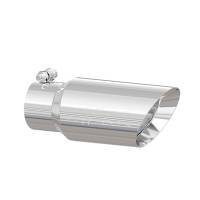 MBRP - MBRP Universal Tip 4in OD 3in Inlet 10in Length Dual Wall Angled End T304 - T5156 - Image 2