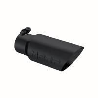 MBRP - MBRP Universal Tip 4in OD 3in Inlet 10in Length Dual Wall Angled End Black - T5156BLK - Image 3