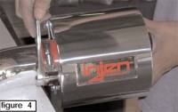 Injen - Injen Aluminum Air Filter Heat Shield Universal Fits 2.50 2.75 3.00 Polished - HS5000P - Image 2