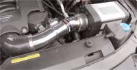 Injen - Injen 04-10 QX56 / 04-12 Amada/Titan V8 5.6L w/Power Box Wrinkle Black Power-Flow Air Intake System - PF1950-1WB - Image 4