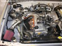 Injen - Injen 00-04 Tacoma 2.4L 4 Cyl. 01-04 Tacoma PreRunner 2.7L 4 Cyl. only Wrinkle Black Power-Flow A - PF2015WB - Image 4