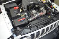 Injen - Injen 2018+ Jeep Wrangler JL V6-3.6L Wrinkle Black Oiled Power-Flow Air Intake System - PF5005WBC - Image 6