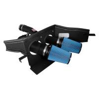 Injen - Injen 2015+ Ford F-150 V6 2.7L/3.5L EcoBoost Wrinkle Black Short Ram Intake (Includes Heat Shield) - PF9015WB - Image 2