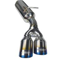 Injen - Injen 10-13 Hyundai Genesis Coupe 2.0L(t) 4cyl SS Exhaust w/ 76mm Y-Pipe Resonator/Molded SS Flanges - SES1386TT - Image 2