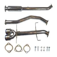 Injen - Injen 17-20 Honda Civic Si 1.5L Turbo (Sedan Only) 3in Cat-Back Stainless Steel Exhaust - SES1581TT - Image 2