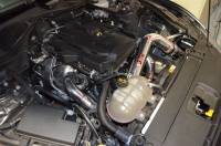 Injen - Injen 15-19 Ford Mustang 2.3L EcoBoost Aluminum Intercooler Piping Kit - Wrinkle Black - SES9200ICPWB - Image 2