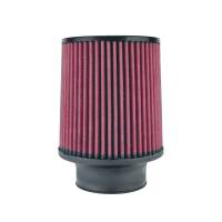 Injen High Performance Air Filter - 3 1/2 Black Oiled Filter 6  Base / 6 7/8 Tall / 5 1/2 Top - X-1021-BR