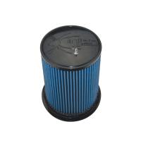 Injen - Injen SuperNano-Web Air Filter 5in Flange ID 7in Base/ 7.9in Height/ 5in Top/ Filter Monitor Nipple - X-1106-BB - Image 2
