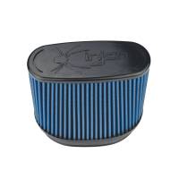 Injen - Injen NanoWeb Dry Air Filter 6.7x4.54in Oval ID / 7.7x5.7in OD / 5.55in Height / 7x2.75in Top - X-1129-BB - Image 2