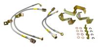 Goodridge 05-14 Ford Mustang (w/ABS) Stainless Steel Brake Line Kit - 12364