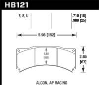 Hawk Performance DTC-70 Disc Brake Pad