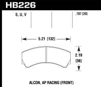 Hawk Performance DTC-50 Disc Brake Pad