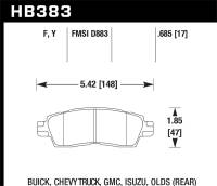 Hawk Performance HPS Disc Brake Pad HB383F.685
