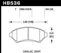 Hawk Performance HPS Disc Brake Pad HB536F.704