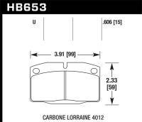 Hawk Performance DTC-70 Disc Brake Pad