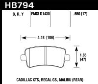 Hawk Performance - Hawk Performance HPS 5.0 Disc Brake Pad HB794B.650 - Image 1