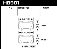 Hawk Performance SuperDuty Disc Brake Pad