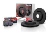 Hawk Performance - Hawk Performance Talon Street Rotor And Brake Pad Kit HKC4195.608B - Image 4