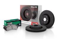 Hawk Performance - Hawk Performance Talon Street Rotor And Brake Pad Kit HKS4260.529Y - Image 2